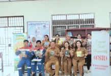 SMP Negeri 3 Gunungsitoli Terima Donasi Buku Literasi