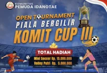 Sambut Hari Sumpah Pemuda, KOMIT Idanotae Gelar KOMIT Cup III