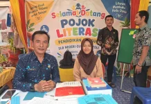Stand SLB Negeri Gunungsitoli Edukasi Literasi Anak Berkebutuhan Khusus