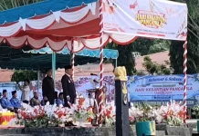 Bupati Sokhiatulo Laia Pimpin Upacara Hari Kesaktian Pancasila di Nisel