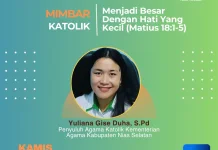 Menjadi Besar Menurut Injil: Rendah Hati dan Peduli Sesama