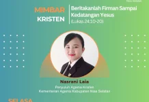 Mimbar Kristen: Tetap Teguh dalam Iman Menantikan Kedatangan Yesus