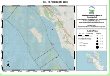 Seismitas Mingguan Kepulauan Nias Periode 6-12 Februari 2026