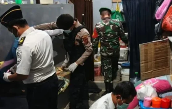 Sambut Hari Bhakti Pemasyarakatan, Lapas Telda Gelar Razia Bersama