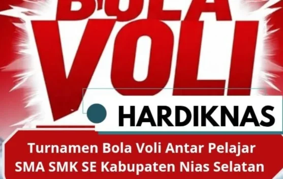 Final Turnamen Voli Pelajar SMA/SMK se-Nisel Digelar usai Upacara Hardiknas