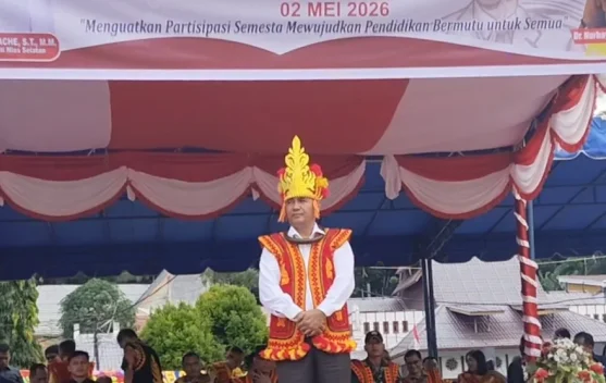 Wabup Yusuf Nache Pimpin Upacara Hardiknas 2026 Nias Selatan
