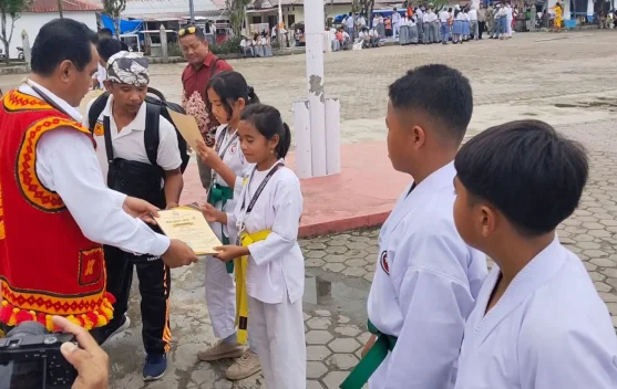 Persiapan Ikut Piala Presiden, Pemkab Nisel Diminta Dukung Para Karateka