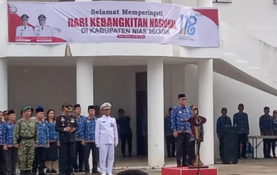 Pemkab Nisel Gelar Upacara Harkitnas 2026