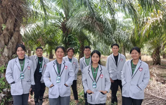 Prodi Agro Teknologi UNIAS Magang di Kebun Sawit Nisel