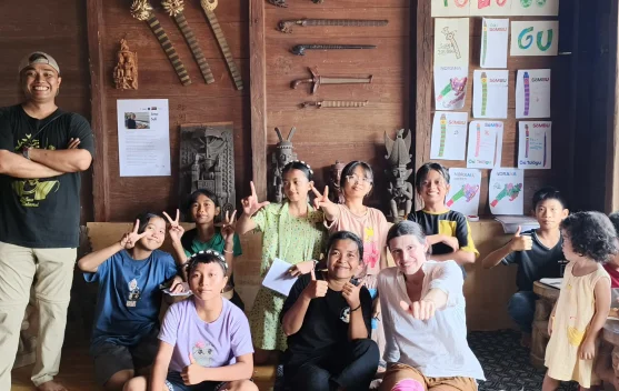 Siswa SOL BKPN Bawomataluo, Antusias Kenali Warisan Budaya Nias