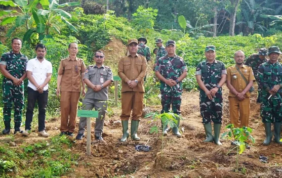 Wabup Nias Selatan Hadiri Penanaman Pohon Serentak