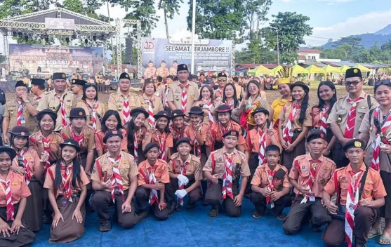 Wabup Nisel Hadiri Jambore Daerah Sumatera Utara Tahun 2026