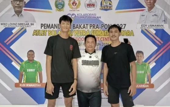 PBVSI Sumut Kembali Panggil Dua Atlet Voli Nisel untuk Pemanduan Bakat Pra PON 2028