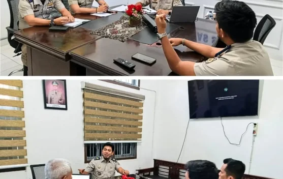 Kantah Nias Selatan Gelar Rapat Evaluasi Capaian Kinerja