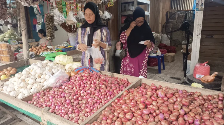 Hari kedua Ramadan 1447 Hijriah, Harga Bawang di Nunukan Stabil