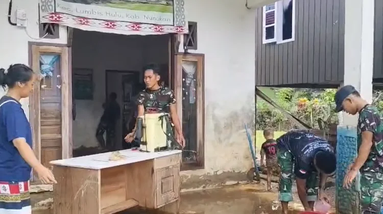 Pustu di Lumbis Hulu Terendam 3 Meter, Obat dan Alat Medis Rusak