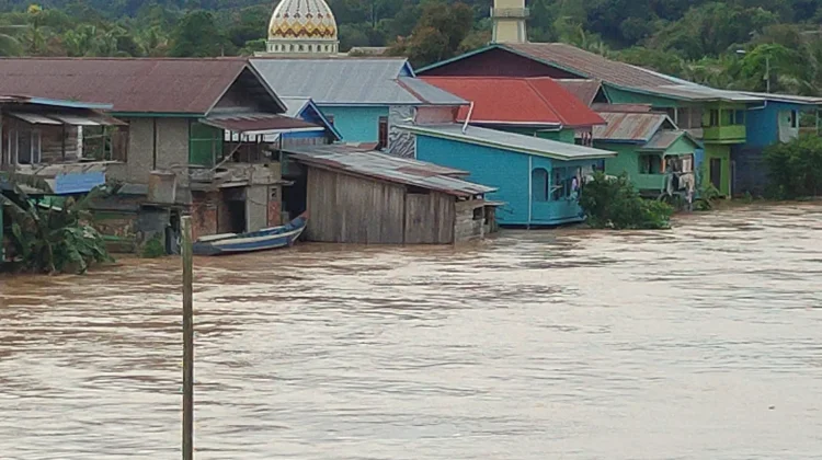 Banjir Rendam Sepuluh Kecamatan di Nunukan