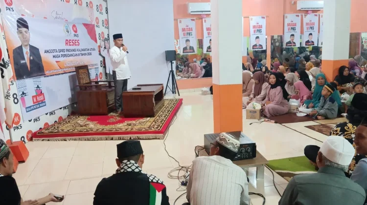 Reses di Nunukan, Legislator Kaltara Sosialisasi Program Perlindungan Kerja