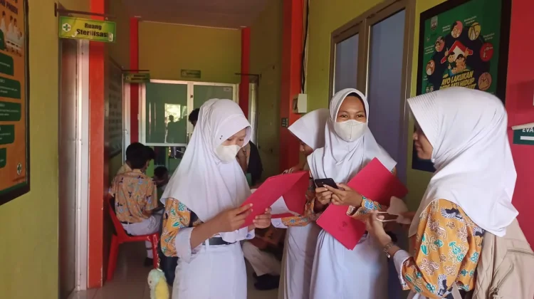 Belasan Siswa Siswi SMA Negeri 1 Nunukan Ikut Seleksi Paskibra