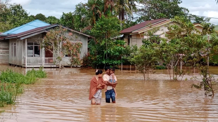 Empat Ribu Kepala Keluarga Terdampak Banjir Nunukan