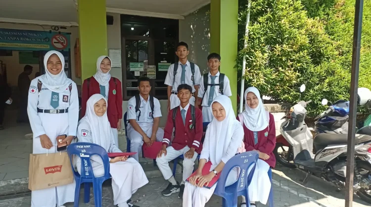 Belasan Siswa SMA Negeri 1 Nunukan Mengikuti Tes Kesehatan Seleksi Paskibra