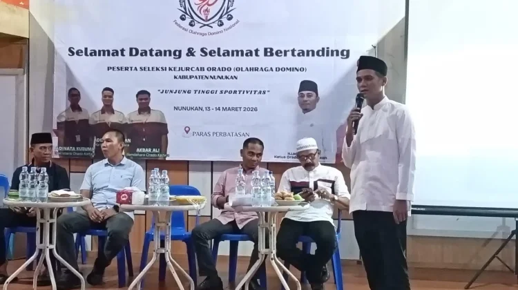 Bupati Nunukan Mendukung Penuh Seleksi Kejurcab ORADO, Siapkan Atlet ke Provinsi
