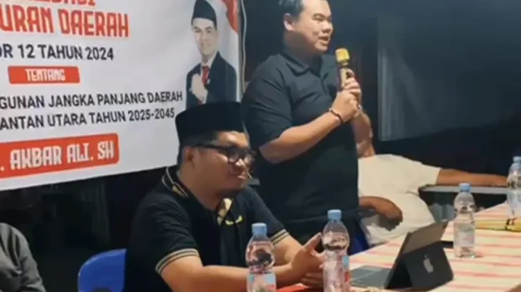 Anggota DPRD Kaltara, Akbar Ali Paparkan Arah Pembangunan Kaltara 20 Tahun ke Depan