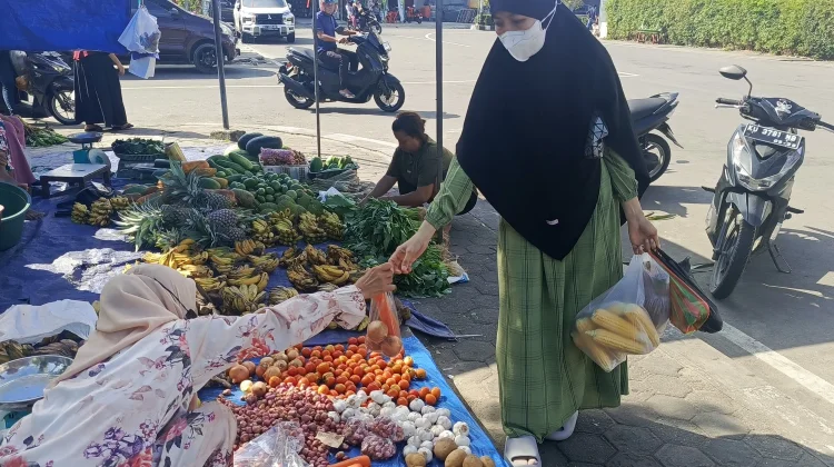Pasar Tani Nunukan Tawarkan Sayur Segar dan Kuliner Murah