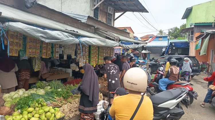 Aktivitas Jual Beli di Pasar Tradisional Nunukan Meningkat jelang Idulfitri