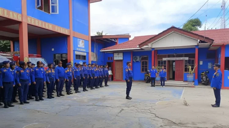 Damkar Nunukan Maksimalkan Upaya Padamkan Karhutla Akhir Maret