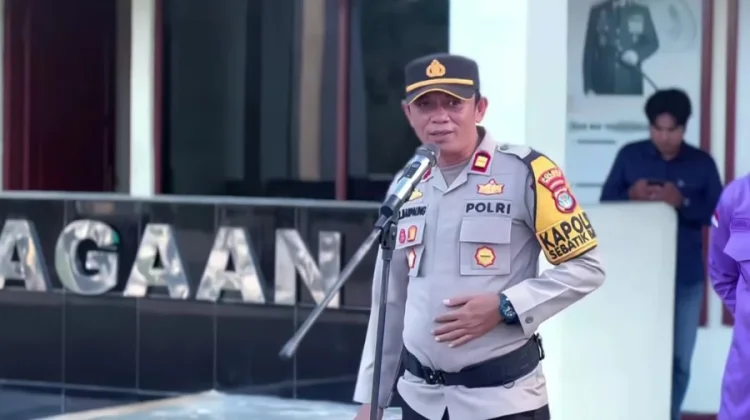 Patroli Malam Polsek Sebatik Barat Antisipasi Gangguan Kamtibmas