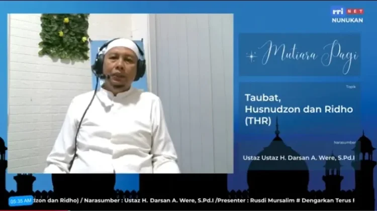 Taubat, Husnudzon, dan Ridha Jadi Pesan Mutiara Pagi Pasca Idulfitri