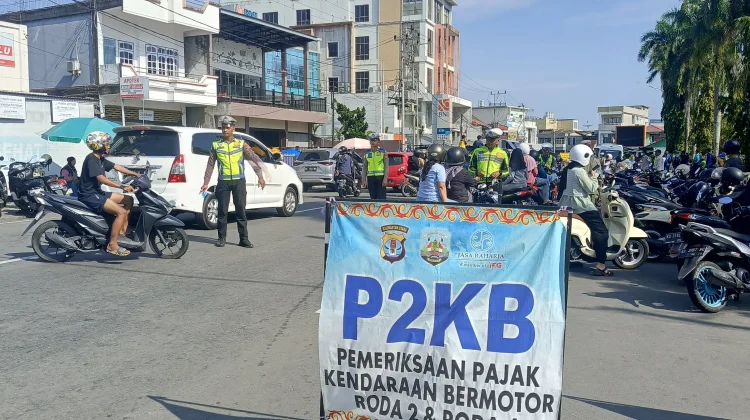 Polisi Sita Delapan Kendaraan akibat Pengendara Lalai Bawa Dokumen