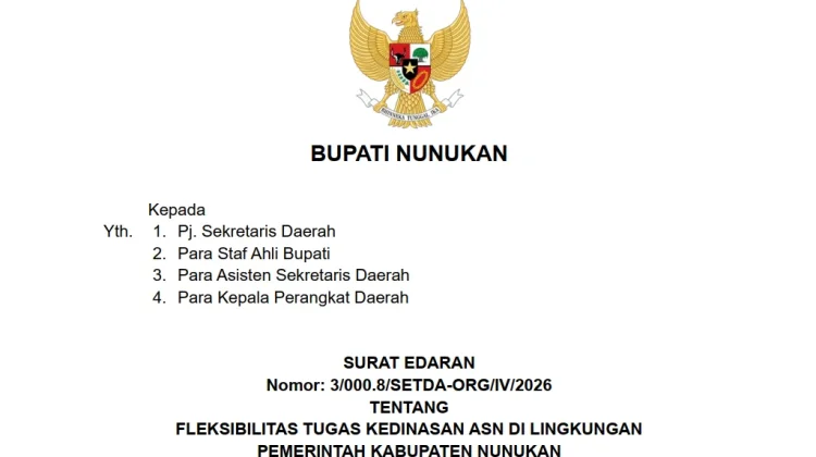 Pj Sekda Nunukan Tegaskan ASN WFH Tetap Diawasi Ketat