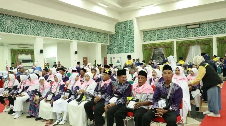 Jemaah Haji Nunukan Diberangkatkan dalam Dua Kloter