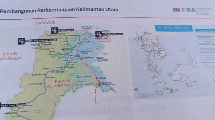 Investor Siap Kucurkan Rp25 Triliun Bangun Kereta Kalimantan Utara
