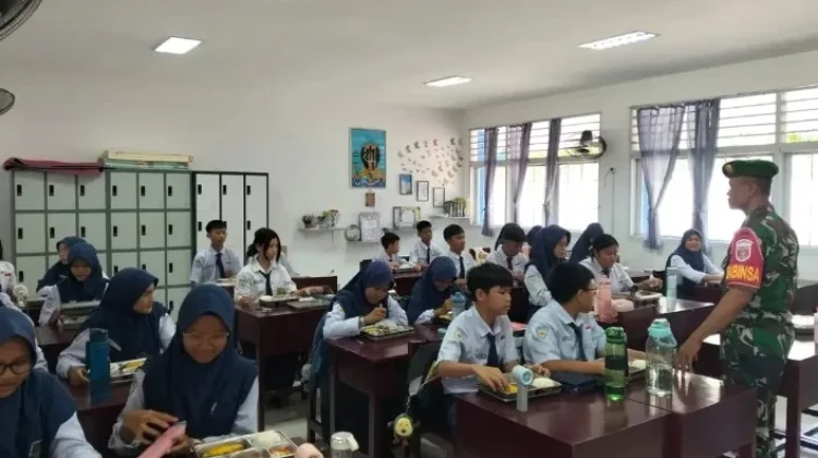 Sinergi TNI Polri Dukung Pemenuhan Gizi Anak Sekolah