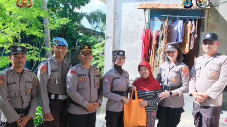 Polsek KSKP Nunukan Salurkan Sembako ke Warga Binaan