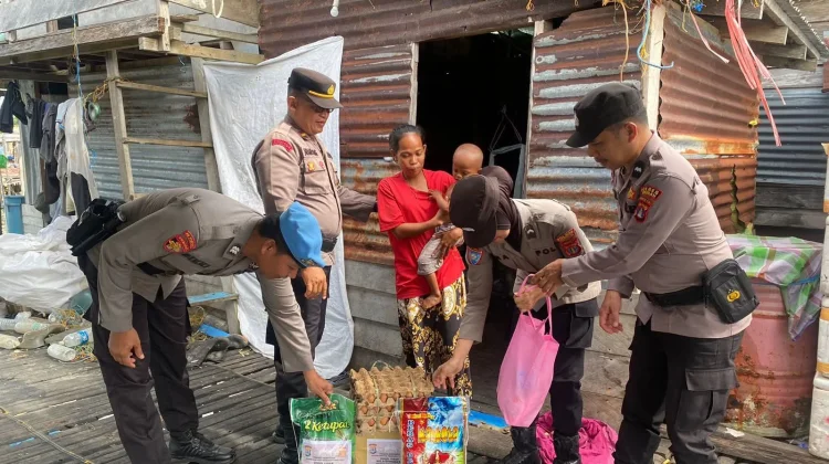 Warga Apresiasi Bakti Sosial Polres Nunukan Bantu Masyarakat