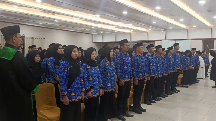 Bupati Nunukan Lantik 151 PNS Nunukan, Ingatkan Integritas Harga Mati