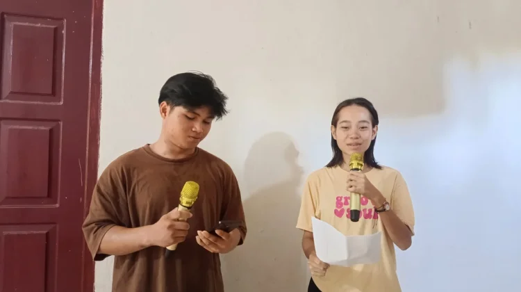 Dua Siswa Dipercaya Jadi MC Perpisahan SMAK Gabriel