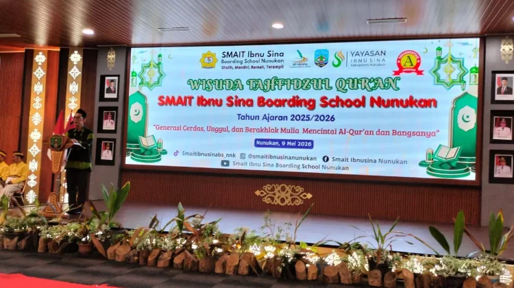 Pemkab Nunukan Apresiasi Wisudawan Tahfidz SMA IT Ibnu Sina Boarding School