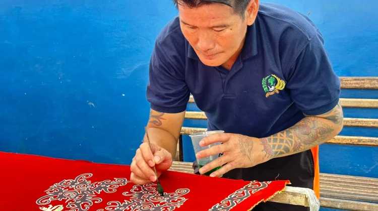 WBP Lapas Nunukan Ciptakan Motif Batik Khas Daerah, Jadi Bagian Pembinaan