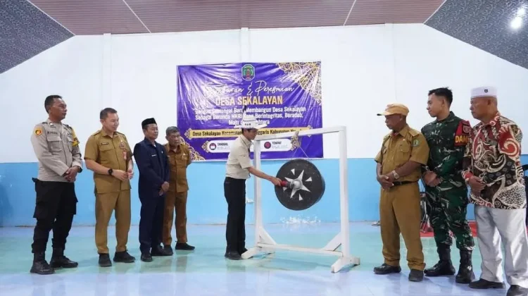 Bupati Nunukan Resmikan Desa Persiapan Sekalayan di Seimenggaris