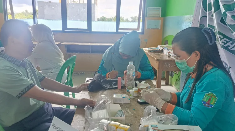 Puskesmas Nunukan Temukan Guru Berisiko Kolesterol Tinggi