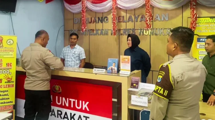 Polres Nunukan Pastikan Pelayanan SKCK Transparan tanpa Pungli