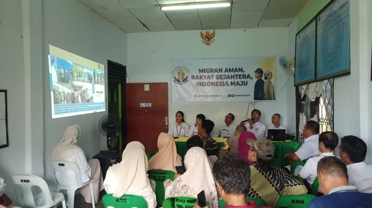 BP3MI Kalimantan Utara Gelar Sosialisasi Pencegahan PMI Ilegal kepada Ketua RT