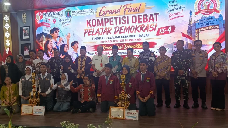 Legislator Kaltara Apresiasi Debat Demokrasi Pelajar Nunukan