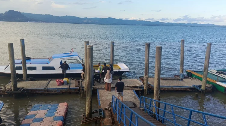 Dishub Nunukan Pasang Tiang Pancang Demi Lancarkan Mudik Warga Sebatik