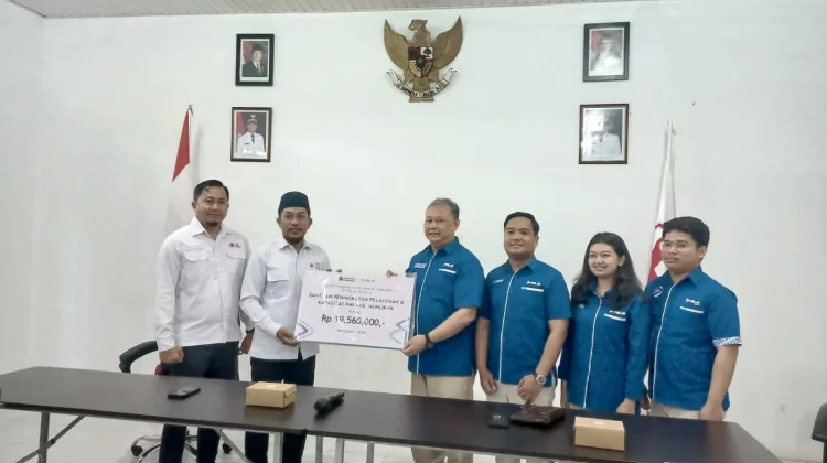 PT. Pelni Nunukan Memberikan Bantuan CSR kepada Palang Merah Indonesia Nunukan